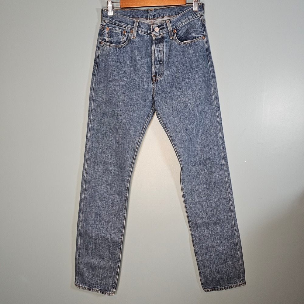 Levi's Blue Straight Leg Jeans